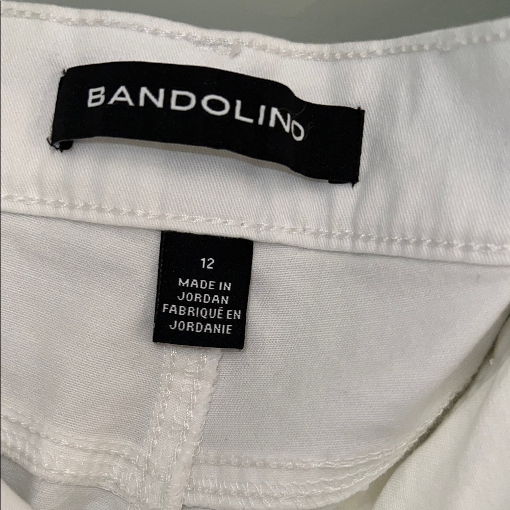Bandolino Women's Crisp White Bermudas - Picture 2 of 7